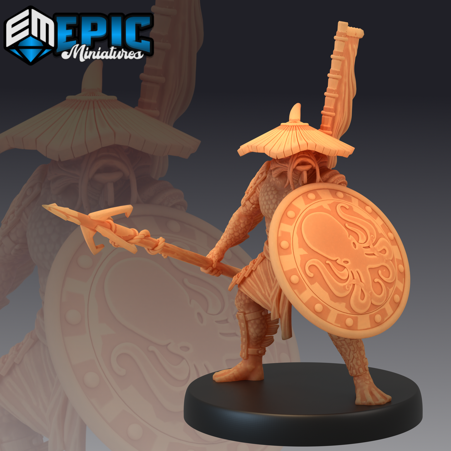Fish Folk Koi Tribe - Epic Miniatures | Medium | Humanoids