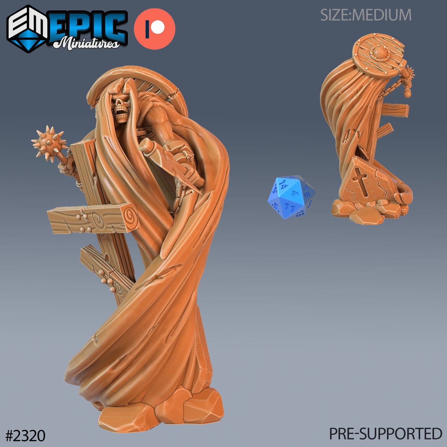 Graveyard Ghost Dagger - Epic Miniatures | #58 Tombs of Demise