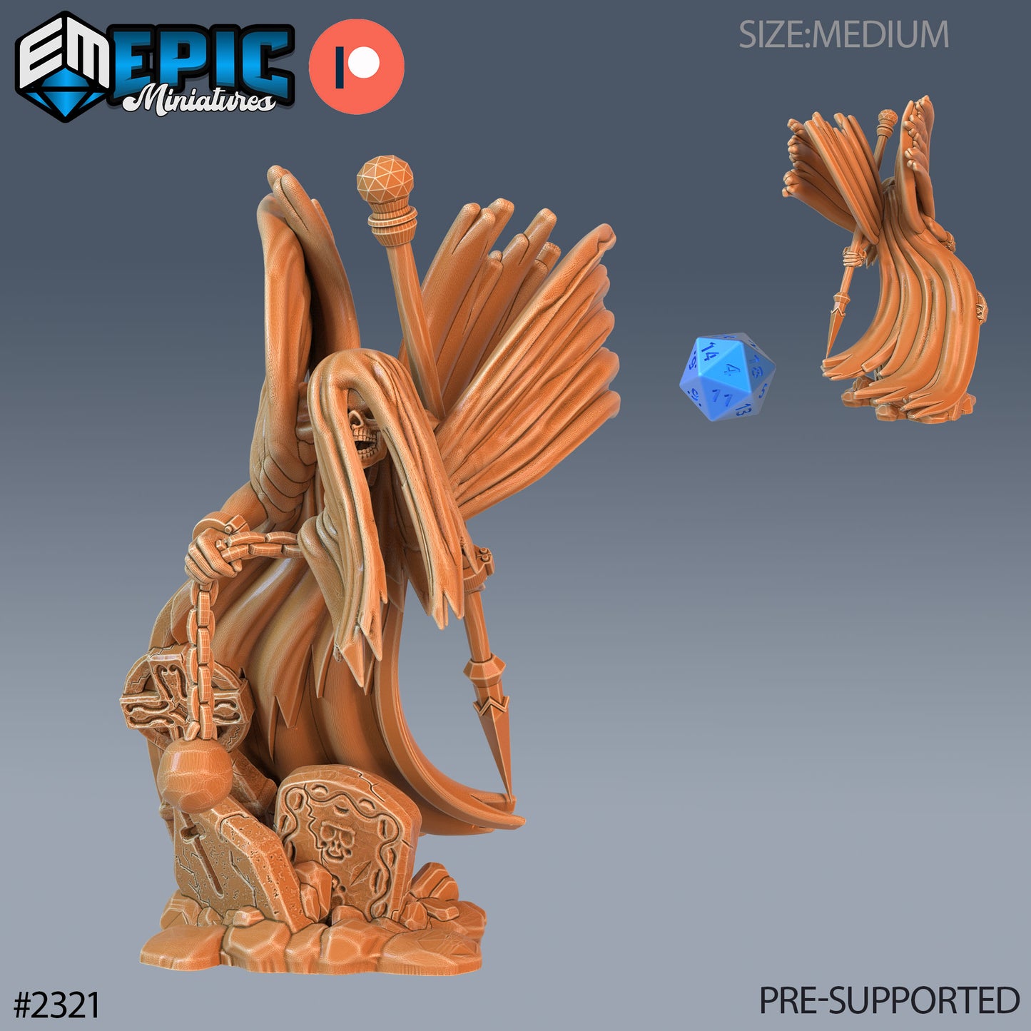 Graveyard Ghost Dagger - Epic Miniatures | #58 Tombs of Demise