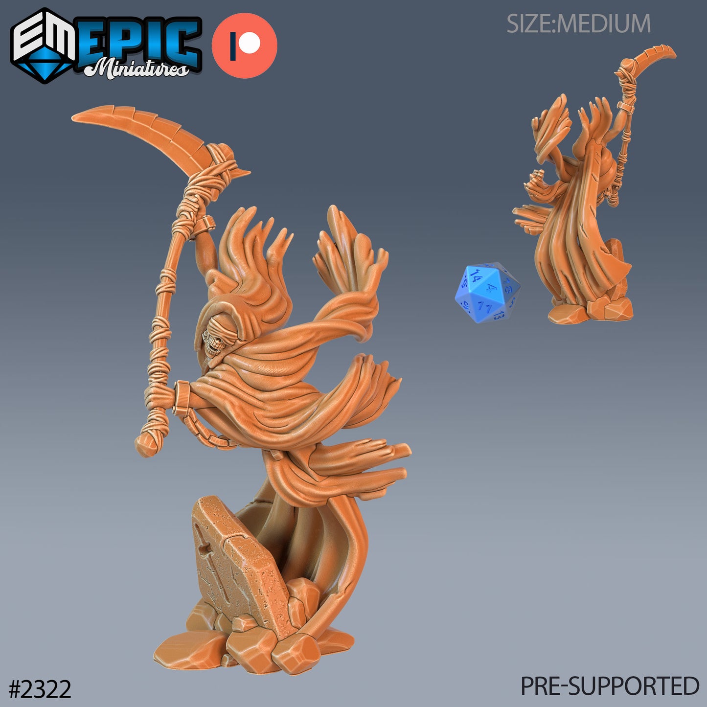Graveyard Ghost Dagger - Epic Miniatures | #58 Tombs of Demise