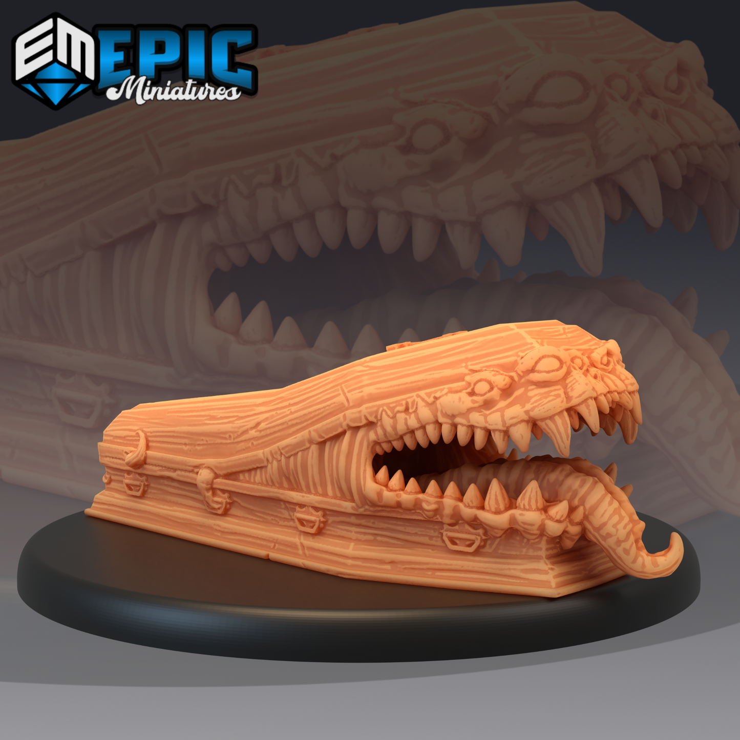 Mimics - Epic Miniatures | Mimic, Door, Chest, Coffin, Barrel, Book