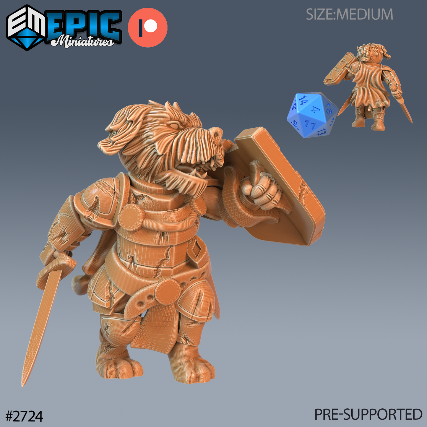 Dog Folk Tribe - Epic Miniatures | #66 Wild Winter Holidays