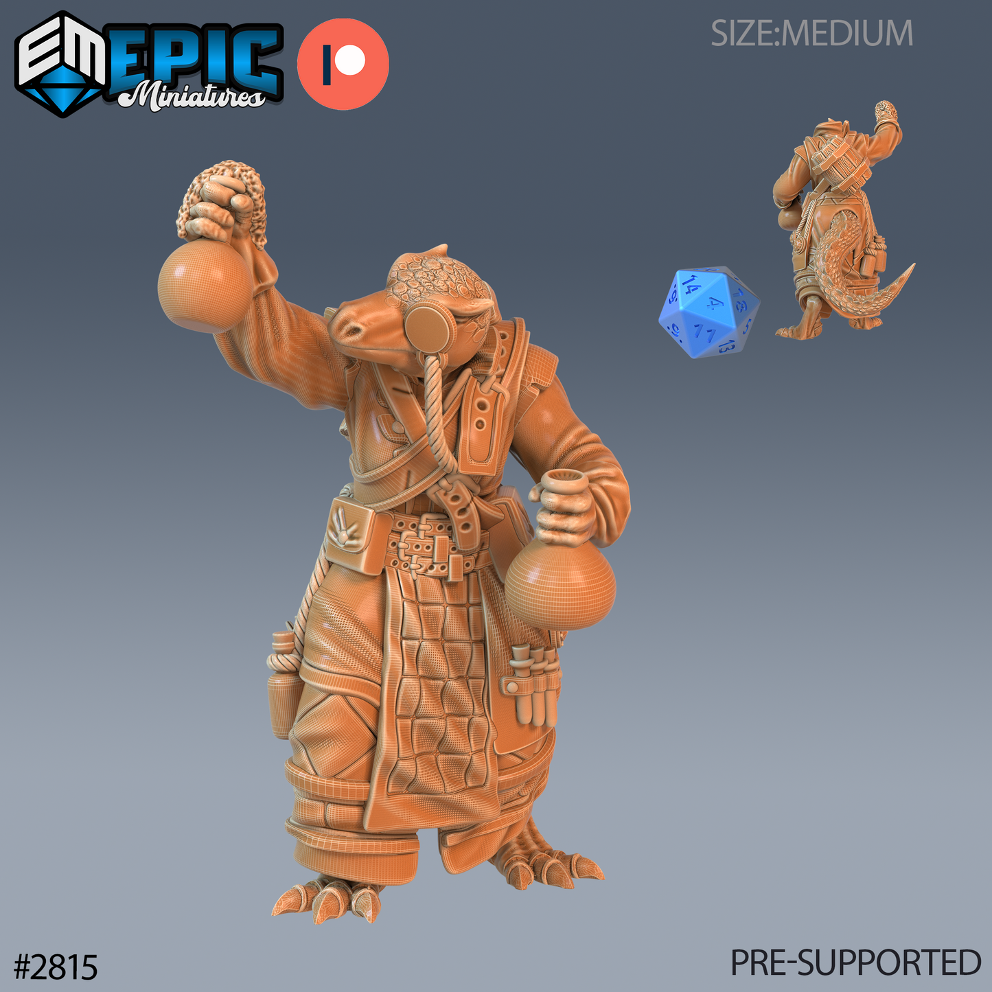 Lizardman Tribe - Epic Miniatures | #68 Reptiles of War