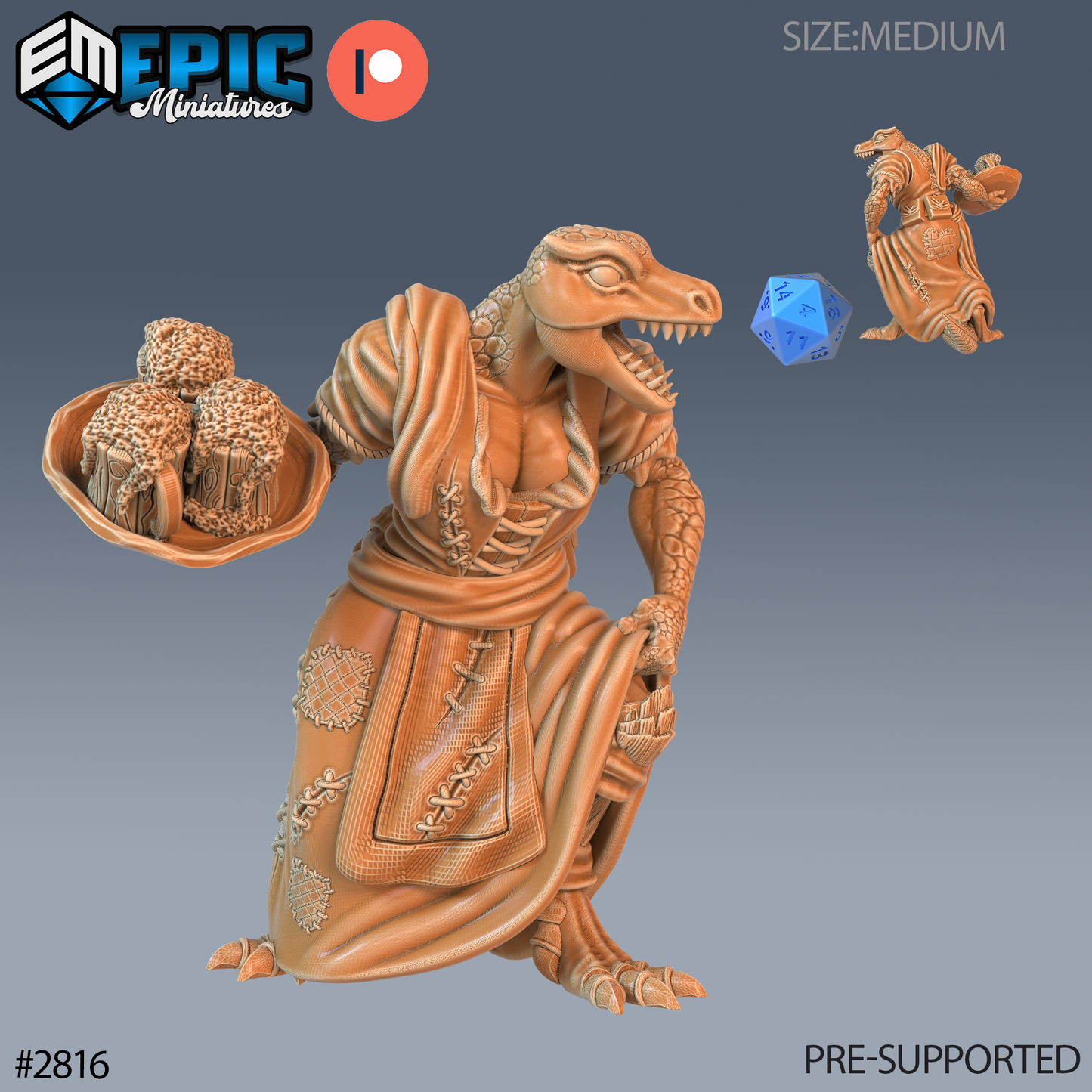 Lizardman Tribe - Epic Miniatures | #68 Reptiles of War