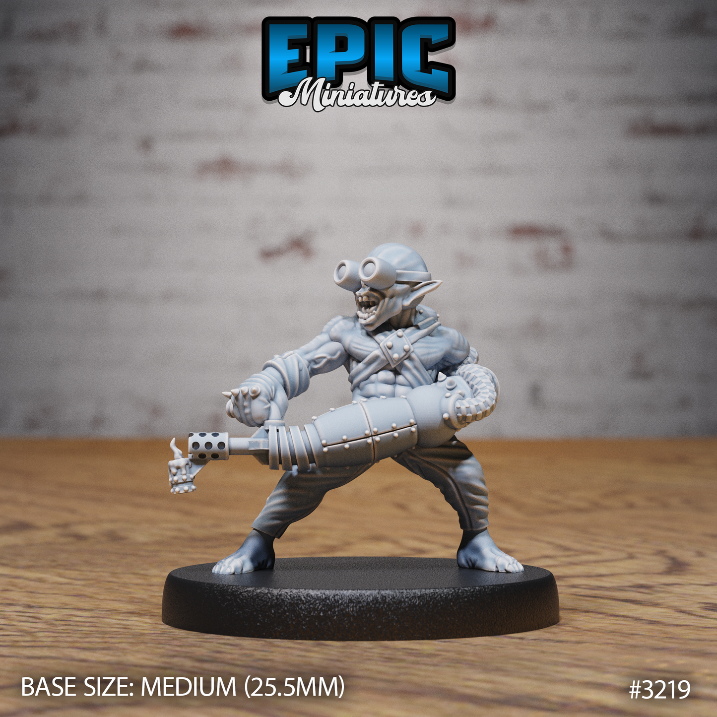 Steam Goblin Series - Epic Miniatures | Goblinoid | Construct | Steam Punk | Masculine | Medium