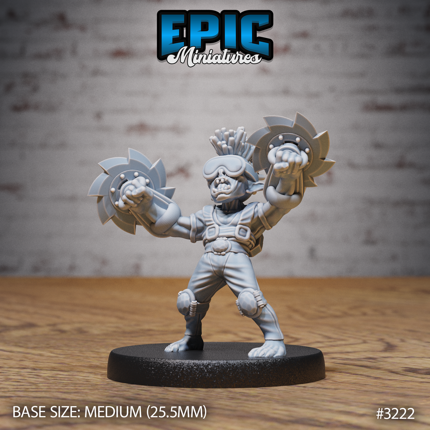 Steam Goblin Series - Epic Miniatures | Goblinoid | Construct | Steam Punk | Masculine | Medium
