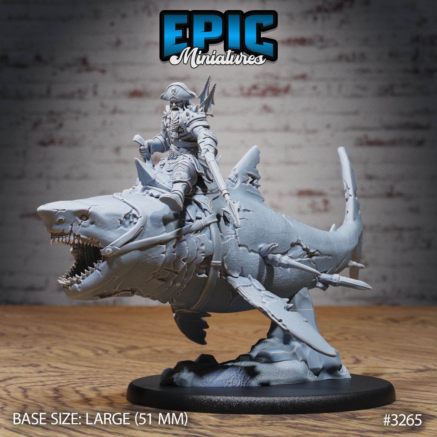 Cursed Captain Treasure Series - #78 Pirate Scourge - Epic Miniatures | Human | Pirate | Masculine | Weapons