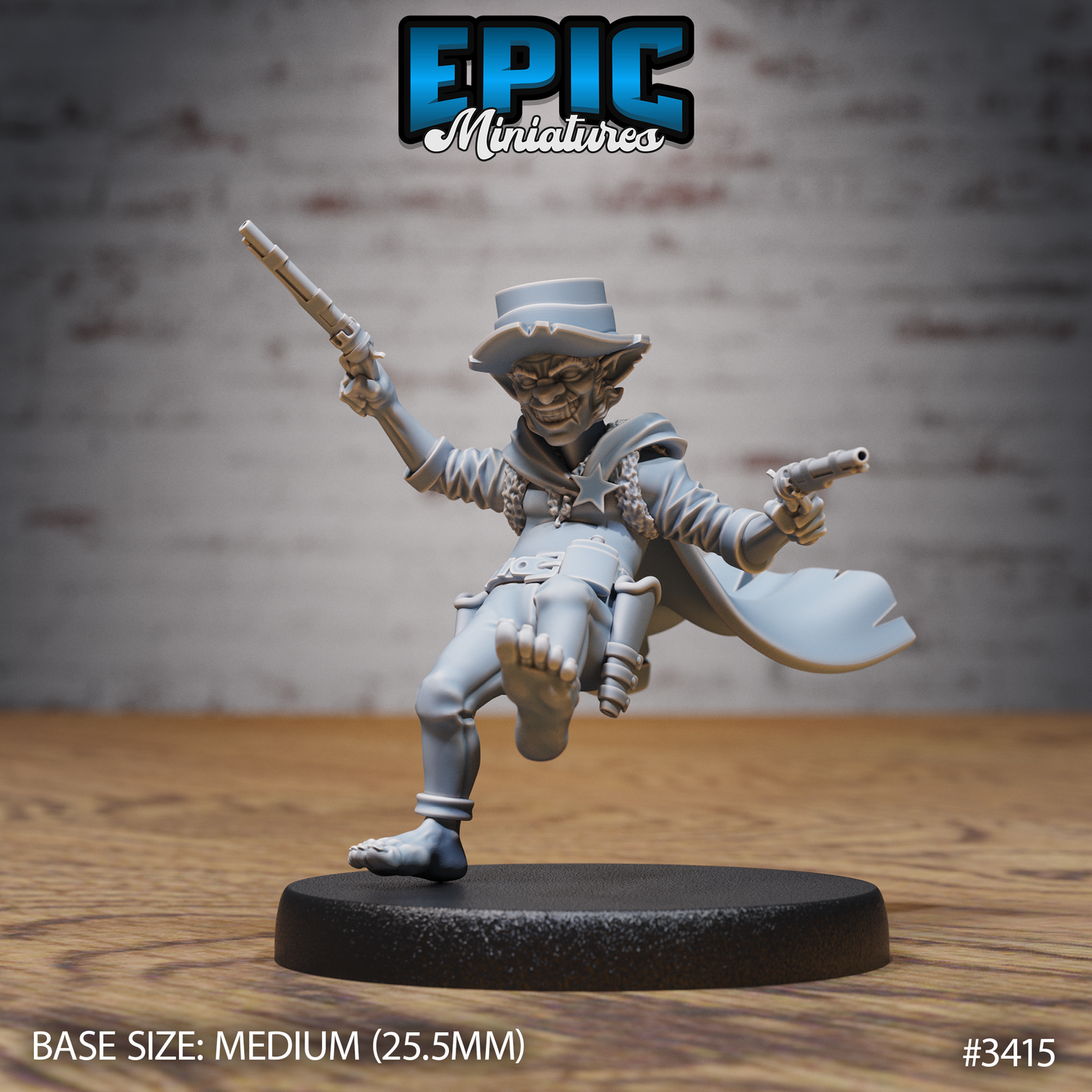 Goblin Bandit or Sheriff Series - Epic Miniatures | Fantasy Wild West
