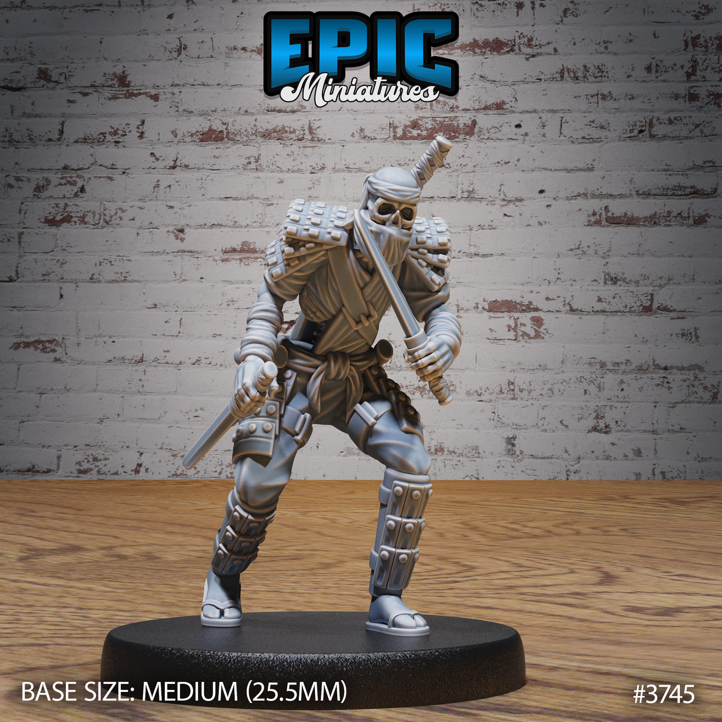 Eastern Skeleton Army Necromancer - Epic Miniatures | #88 Oni Nightmare
