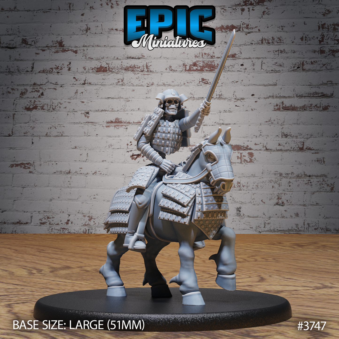 Eastern Skeleton Army Necromancer - Epic Miniatures | #88 Oni Nightmare