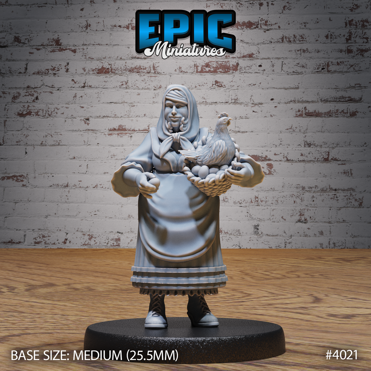 Villager Series - Epic Miniatures | #93 Festival Village