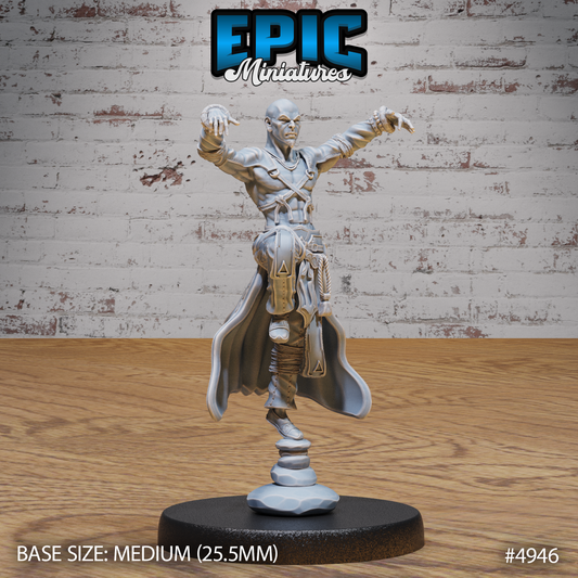 Monk Adventurer Male - Epic Miniatures | #112 -Legends of the East