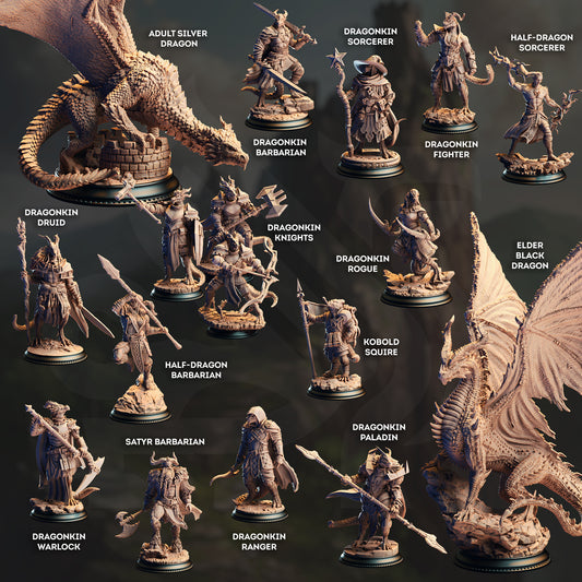 Gelzik Pad-Foot - Black Dragonkin Ranger | Beastfolk/Dragonfolk | Ranger/Rogue | DM Stash | Clash of the Dragons