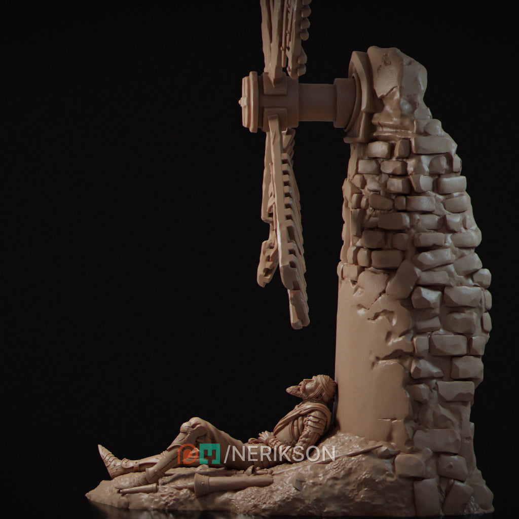 Don Quixote – The Tragedy of Dreams | Nerikson | 3D Printed Fantasy Miniature