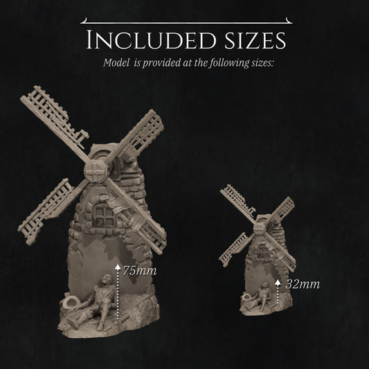 Don Quixote – The Tragedy of Dreams | Nerikson | 3D Printed Fantasy Miniature