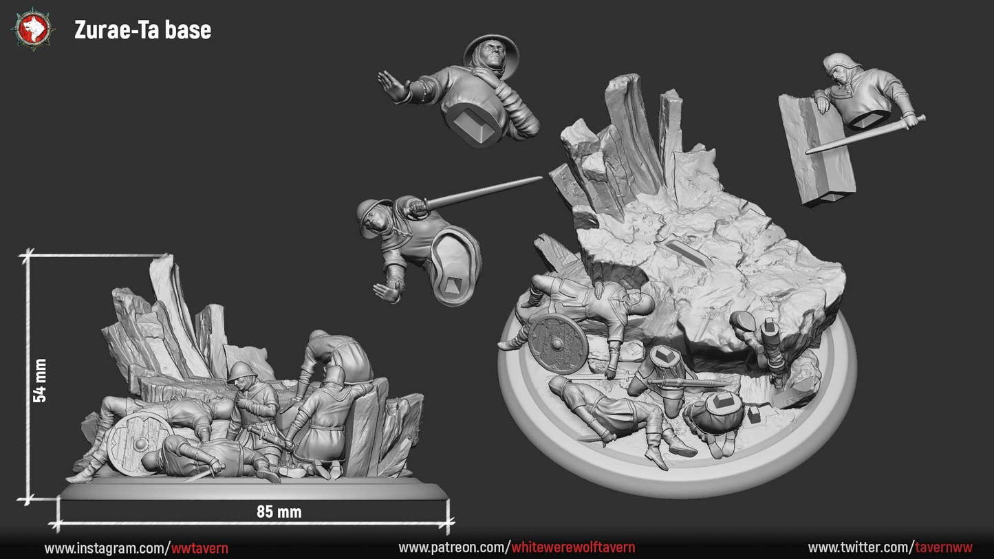 Zurae-Ta succubus diorama | White Werewolf Tavern | Legion of Devils