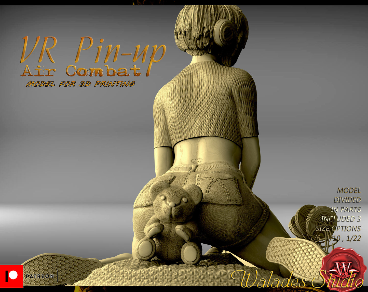 VR-Pinup Air Fighter