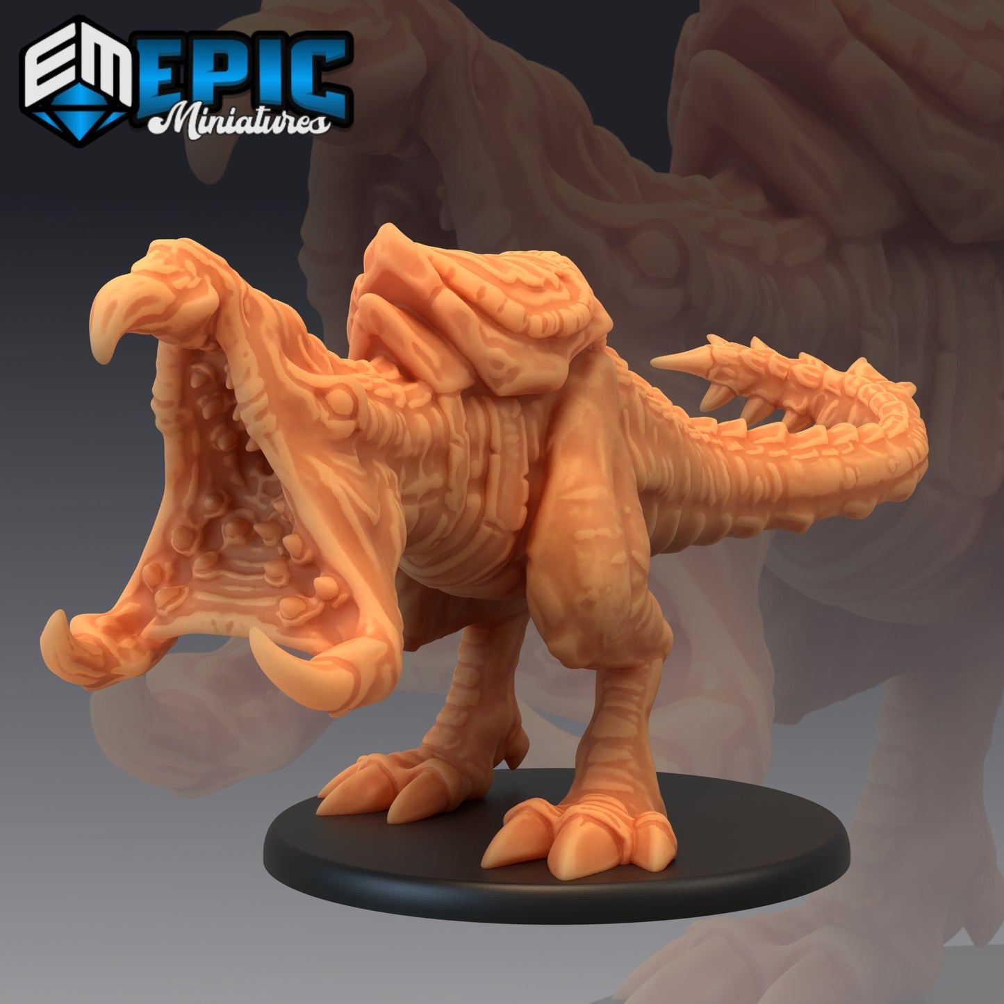 Ethereal Marauder - #03 Serpentia Reborn - Epic Miniatures | Large | Mount | Lizardfolk