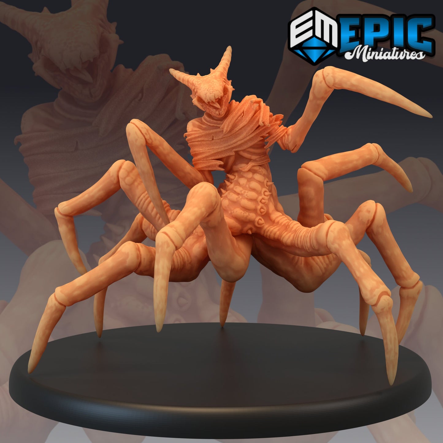 Spider of Leng - Epic Miniatures | Large | D&D | Lovecraft, Lovecraftian, Evil, Horror, Giant Spider