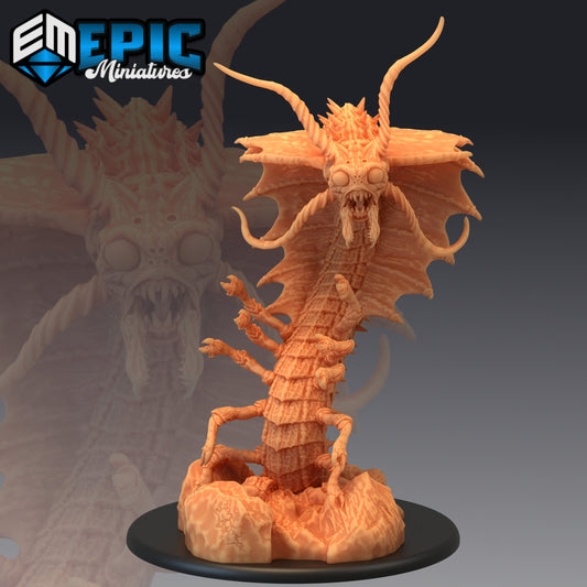 Remorhaz Series - Epic Miniatures | Large | Huge | Frozen | Tundra | Ice | Arctic | Insect | Classic Monster