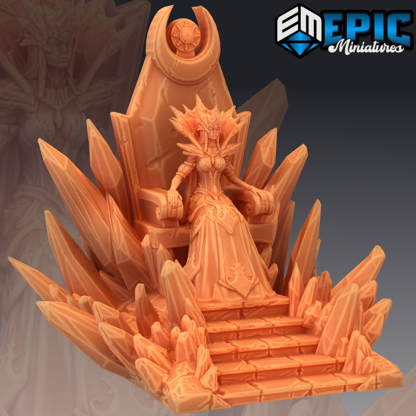 Snow Queen Series - Epic Miniatures | Large | Frozen | Tundra | Ice | Arctic | Elf | Elves | Royalty