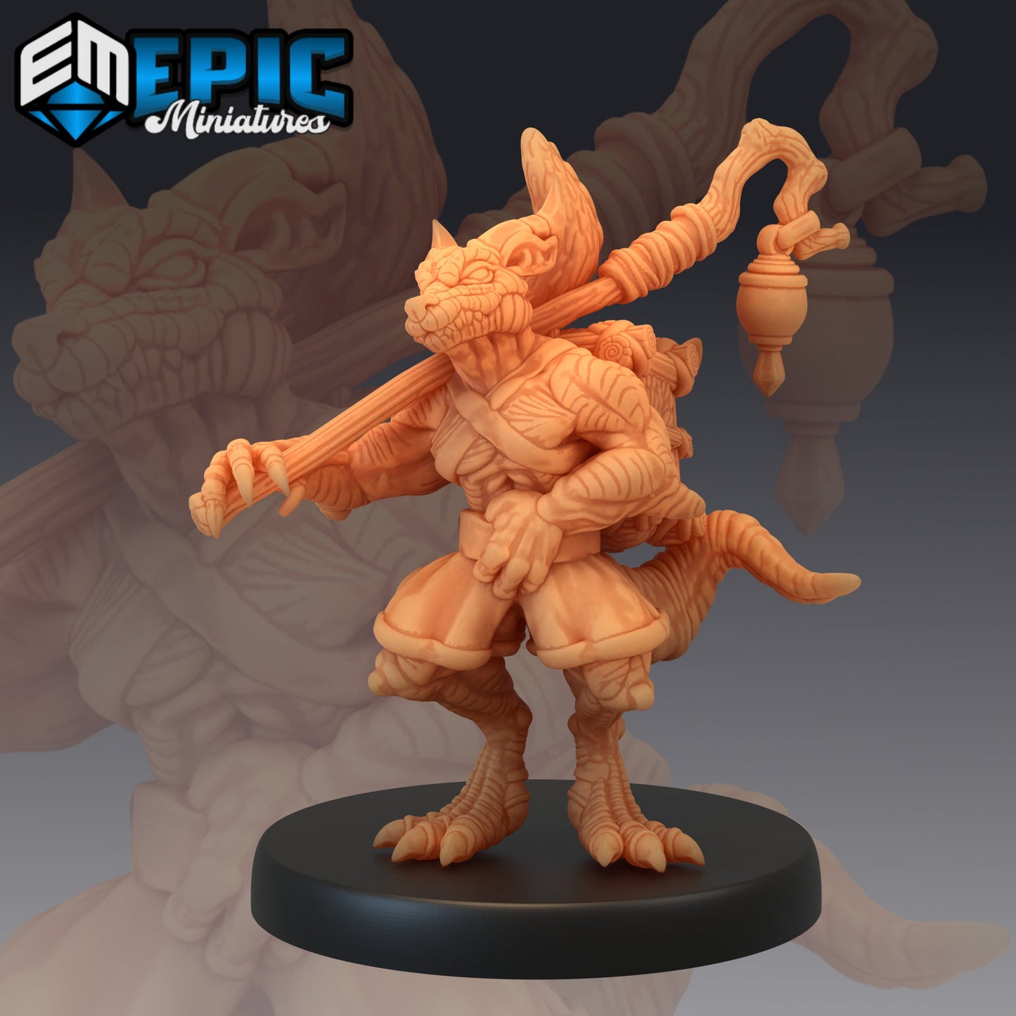 Kobold Trapper 459 - #16 Mythical Desert - Epic Miniatures | Kobold, Trapper