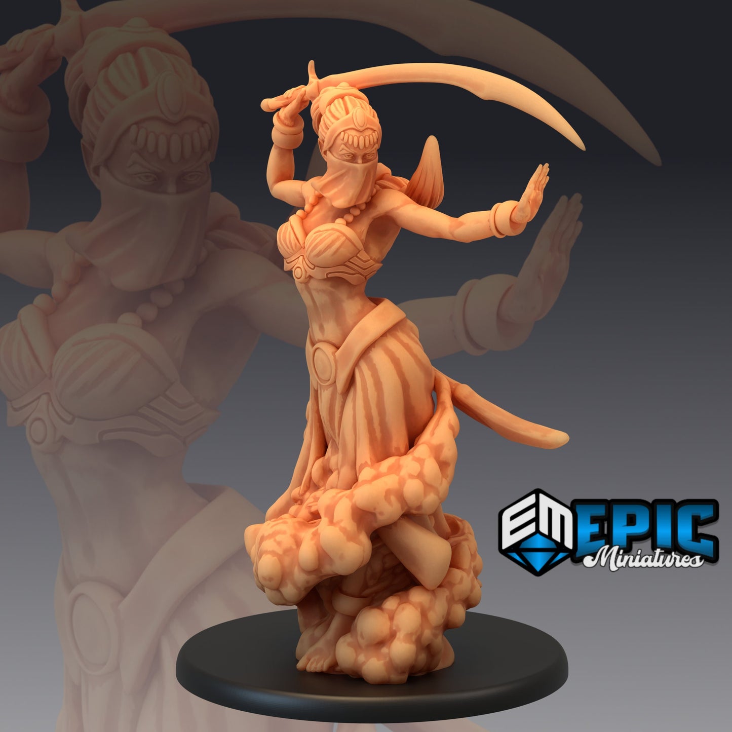 Dao Saber 480 - #16 Mythical Desert - Epic Miniatures | Woman, Desert Woman, Dervish, Saber
