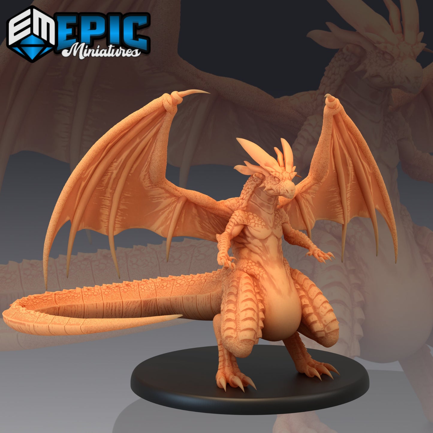 Fafnir 815 - #24 Norse Raiders - Epic Miniatures | Large | Dragon
