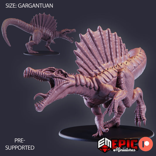 Spinosaurus 867 - #26 Lost Paradise - Epic Miniatures | Gargantuan | Beast