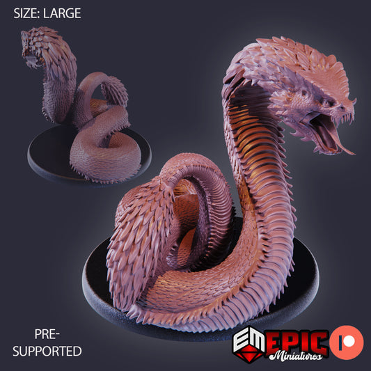 Basilisk Adult - Epic Miniatures | Large