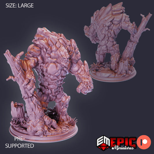 Earth Elemental Prime - Epic Miniatures | Large