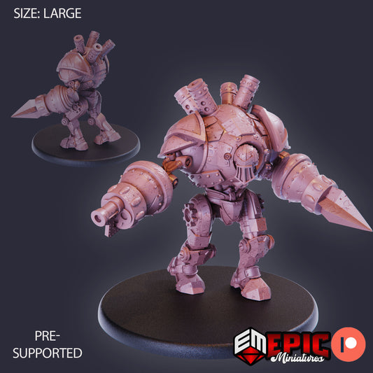 Battle Armor Gun 933 - #27 Gear Town - Epic Miniatures | Large | Gun