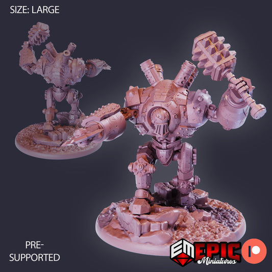 Battle Armor Chainsaw 934 - #27 Gear Town - Epic Miniatures | Large | Chainsaw, Club