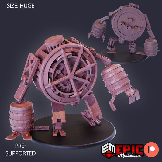 Clock Golem 935 - #27 Gear Town - Epic Miniatures | Huge
