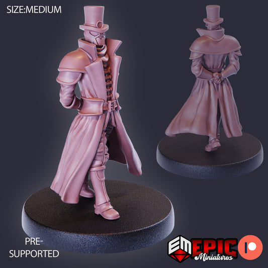 Masked Baron 936 - #27 Gear Town - Epic Miniatures | Medium | Human, Masculine