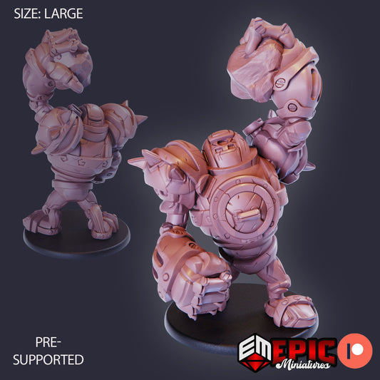 Gate Golem Rock 940 - #27 Gear Town - Epic Miniatures | Large | Rock