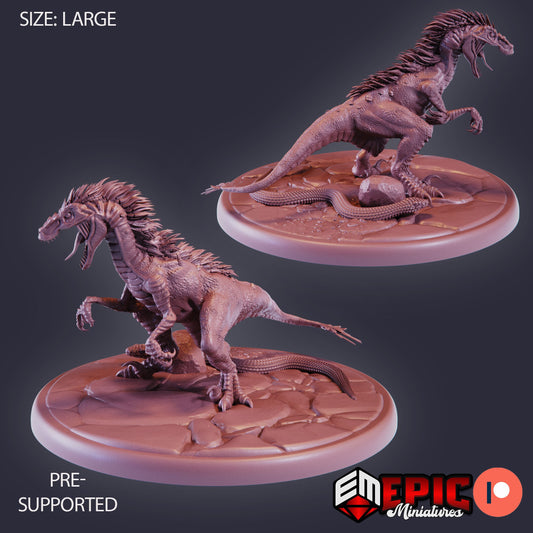 Raptor Alpha 871 - #26 Lost Paradise - Epic Miniatures | Large | Beast