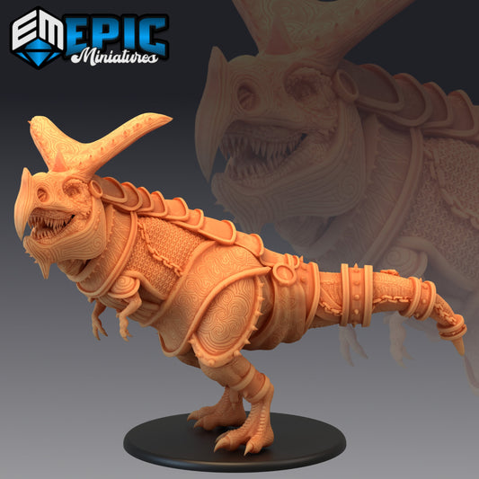 T-Rex Armoured - Epic Miniatures | Huge | Beast