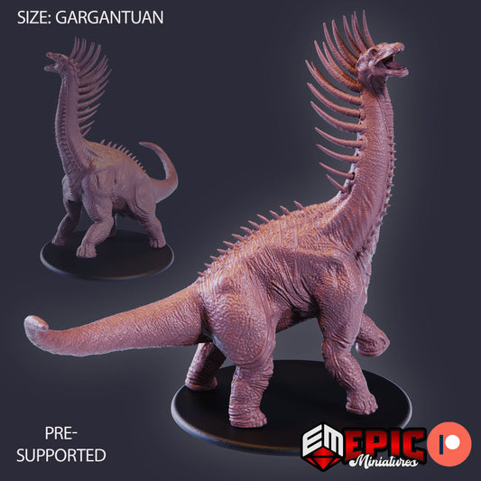 Long Neck Dinosaur 878 - #26 Lost Paradise - Epic Miniatures | Gargantuan | Beast