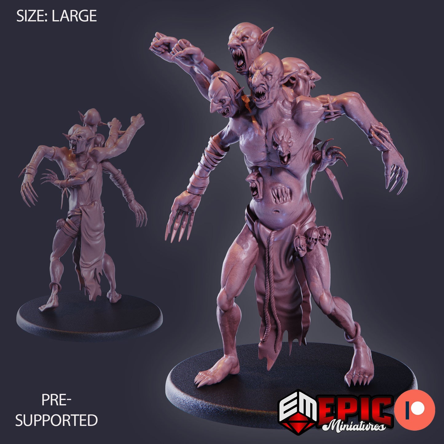Dire Troll 885 - #26 Lost Paradise - Epic Miniatures | Large | Humanoids