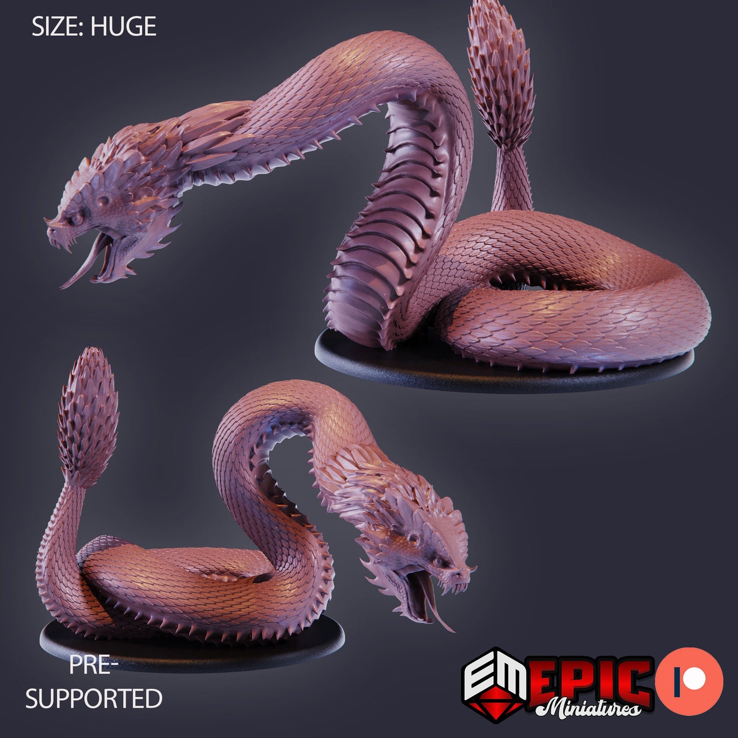 Basilisk Ancient - Epic Miniatures | Huge