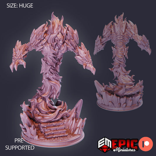 Fire Elemental Prime - Epic Miniatures | Huge