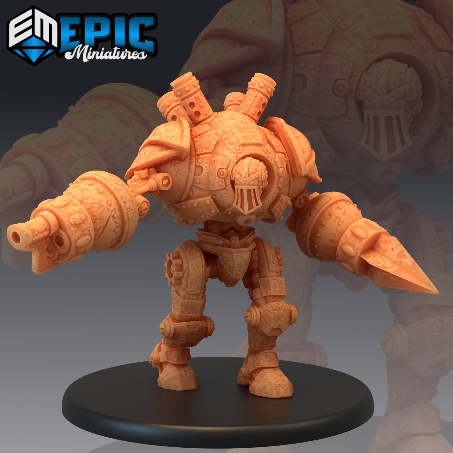 Battle Armor Gun 933 - #27 Gear Town - Epic Miniatures | Large | Gun
