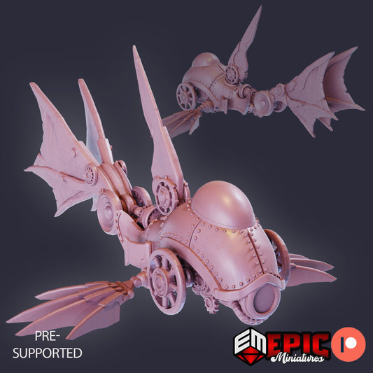 Steam-Tech X1200 Flappyfish 958 - #27 Gear Town - Epic Miniatures | Collosal