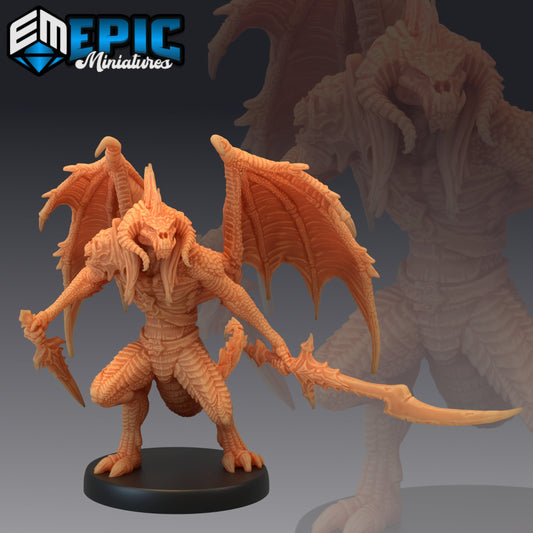 Draconic Demon Black Series - #31 Hour of Demons - Epic Miniatures | Medium | Beast, Masculine, Winged