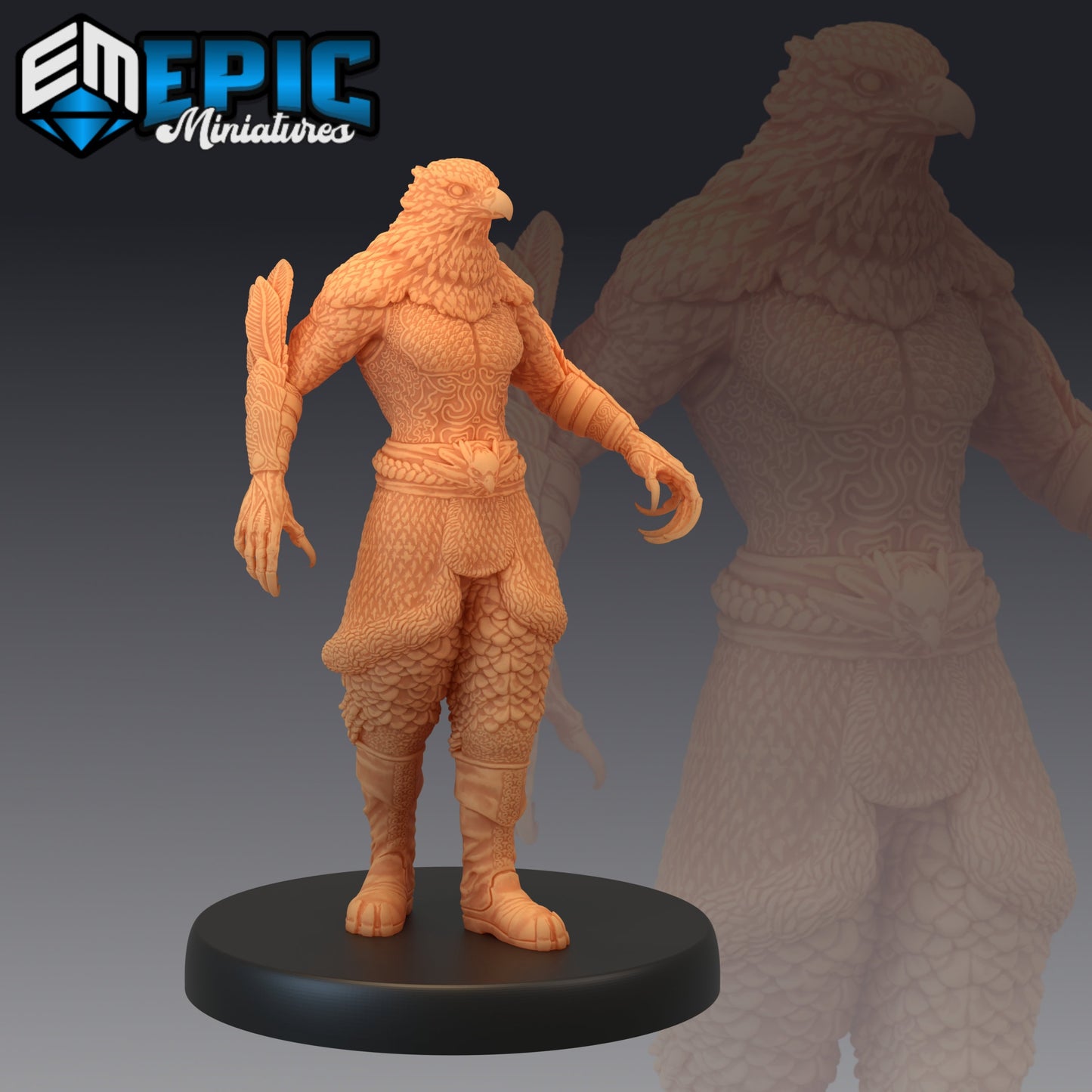 Raven Tribe Hunter Series - Epic Miniatures | Medium | Halfling, Masculine