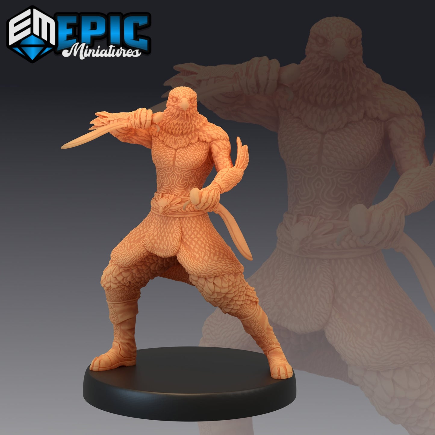 Raven Tribe Hunter Series - Epic Miniatures | Medium | Halfling, Masculine