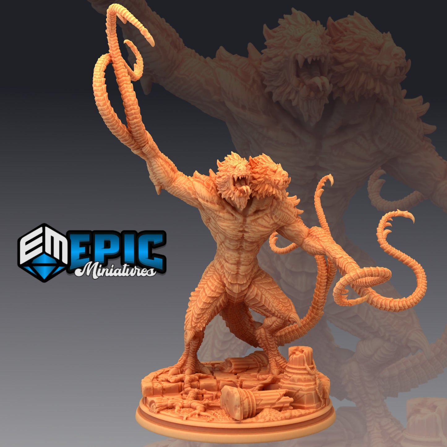 Prince Of Demons Series - #31 Hour of Demons - Epic Miniatures | Gargantuan | Beast, Masculine