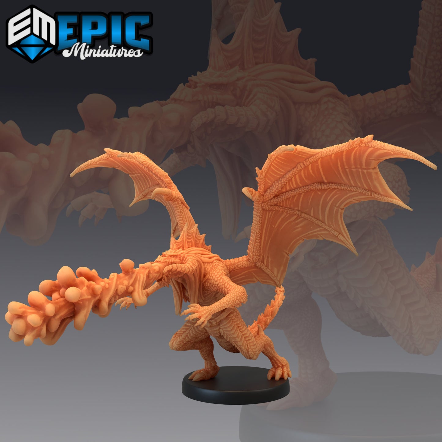 Draconic Demon Black Series - #31 Hour of Demons - Epic Miniatures | Medium | Beast, Masculine, Winged
