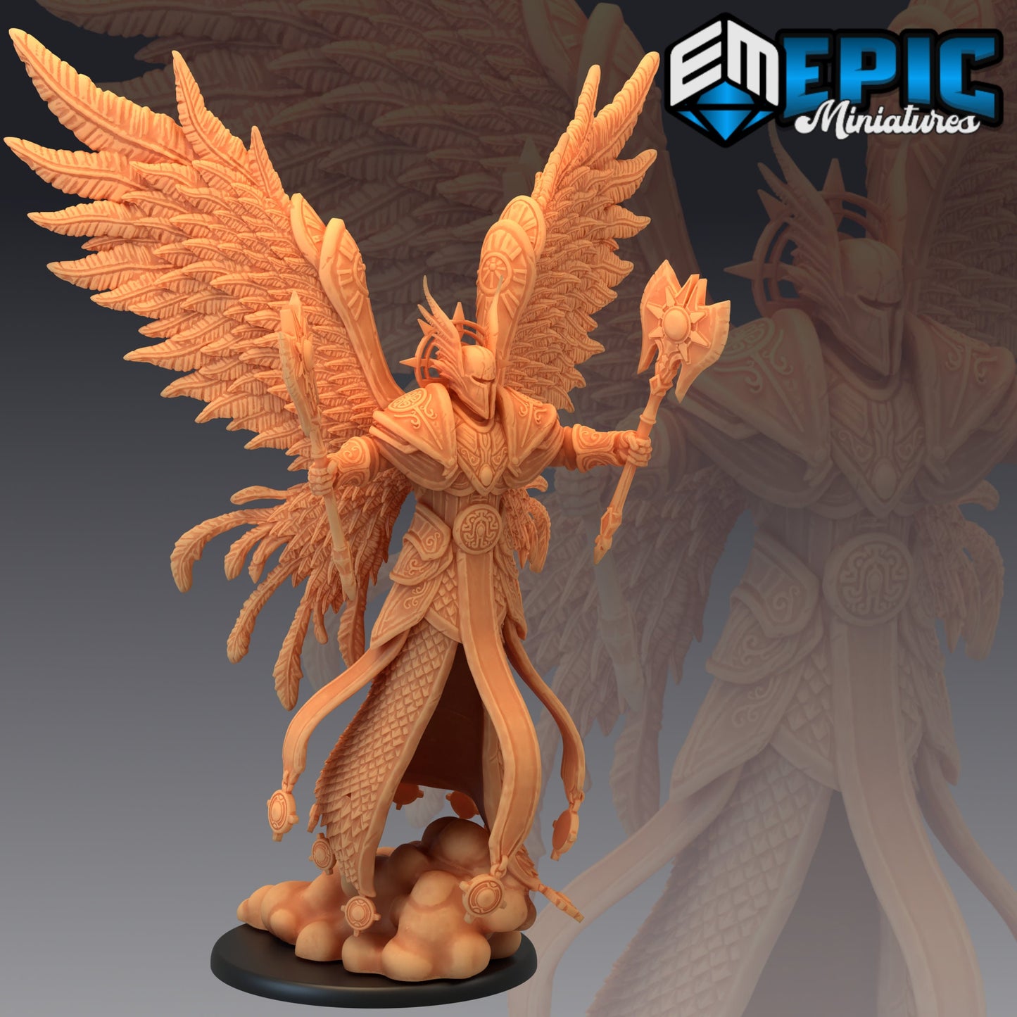 Archangel Series - Epic Miniatures | Large | Humanoids, Masculine, Winged